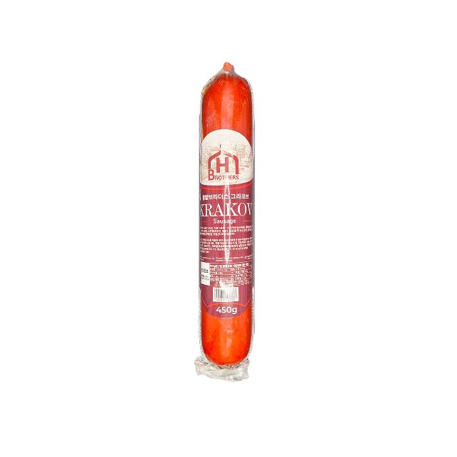 Sausage Krakov "H Brothers" (Smoked, 450g)