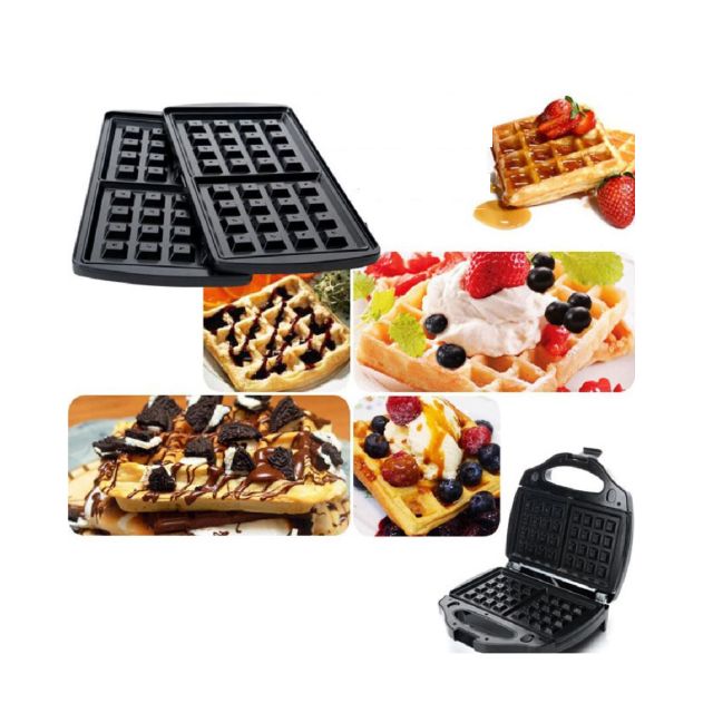 Electric waffle machine