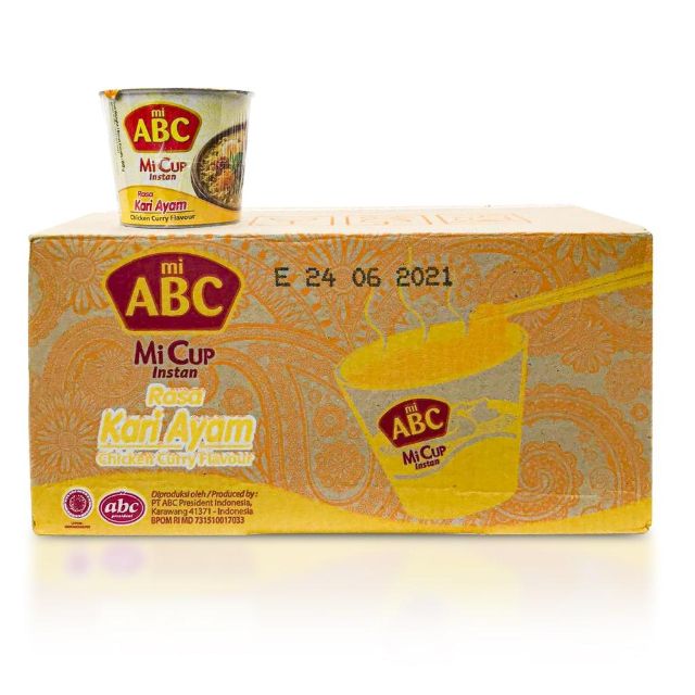 Ramens "ABC" (Kari Ayam, 24pcs)