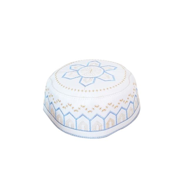 Duppi (headwear, white/blue)