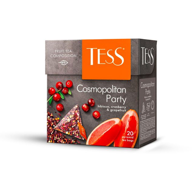 Black Tea Cosmopolitan Party "TESS" (20pcs)