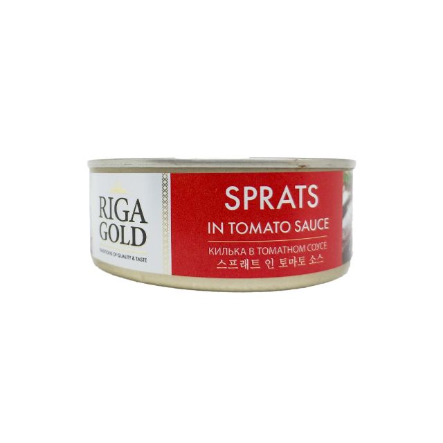 Sprats in tomato sauce "Riga Gold" (240g)