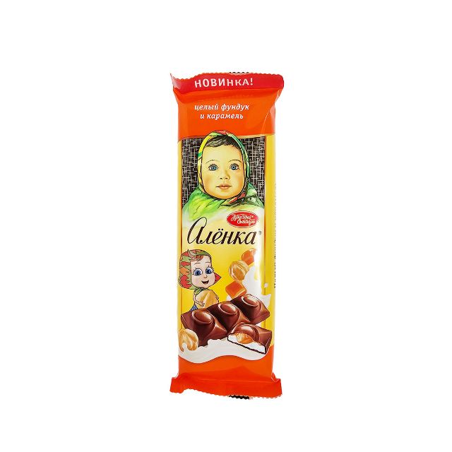 Chocolate "Alyonka" (hazelnut & caramel, 165g)