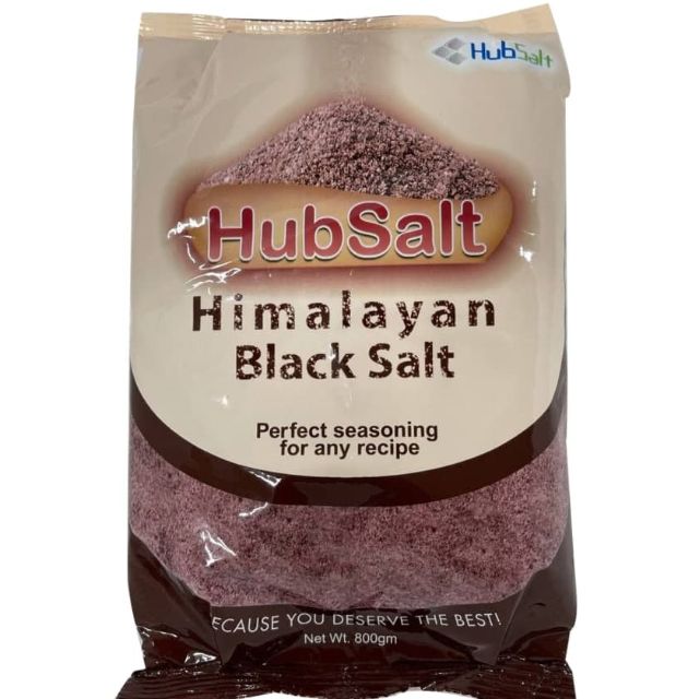 Himalayan black salt "HubSalt" (800g)