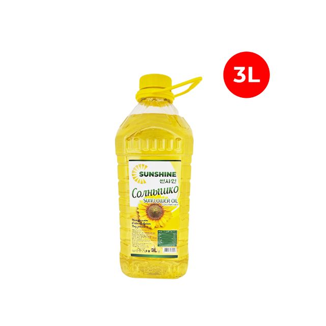 Sunflower oil "Sunshine" (3L) 3