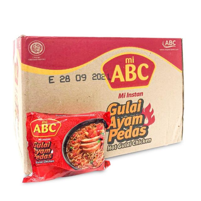 Ramen "ABC" (Gulai Ayam pedas, 40pcs)