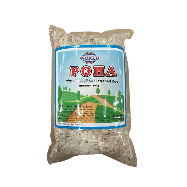 Poha flattened rice "World" (500g)