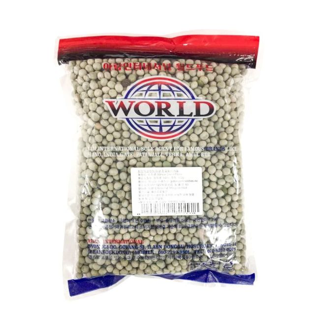 Whole green peas "World" (800g)