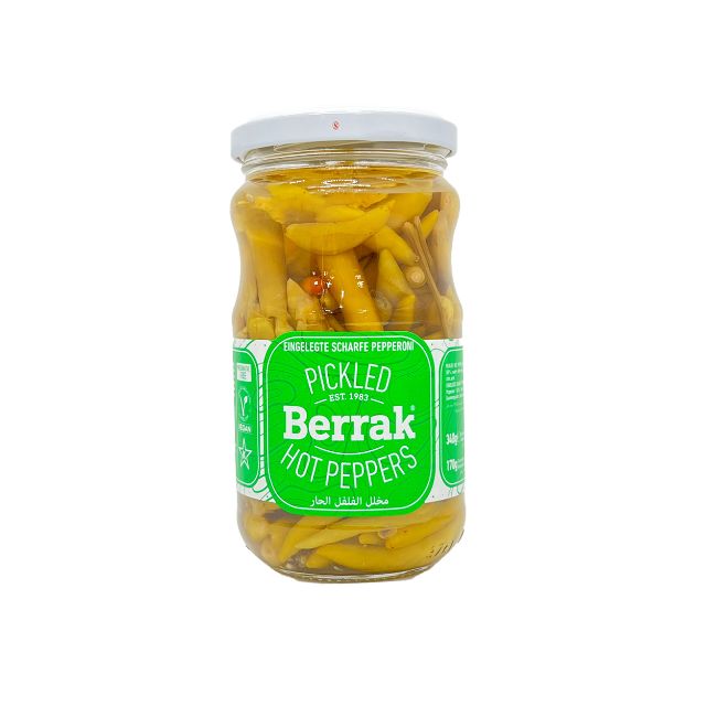 Pickled Hot Peppers "BERRAK" (370g)