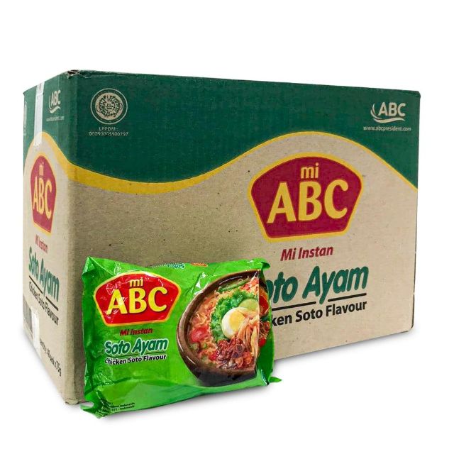 Ramens "ABC" (Soto Ayam, 40pcs)