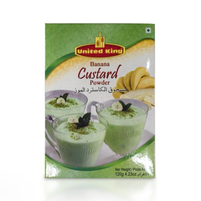 Custard powder "United King" (Banana, 120g)