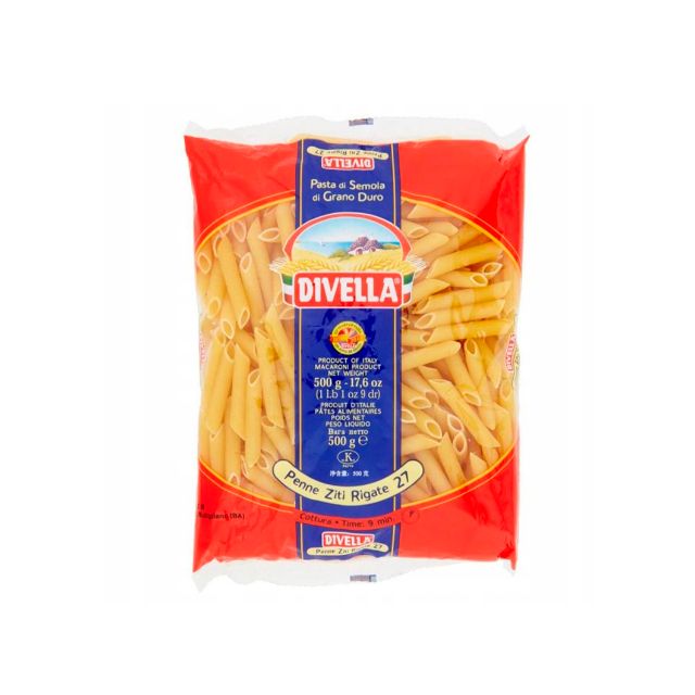 Penne Ziti Rigate "Divella" (500g)