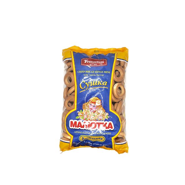 Crisp Bread Rings  (vanilla, 500g)
