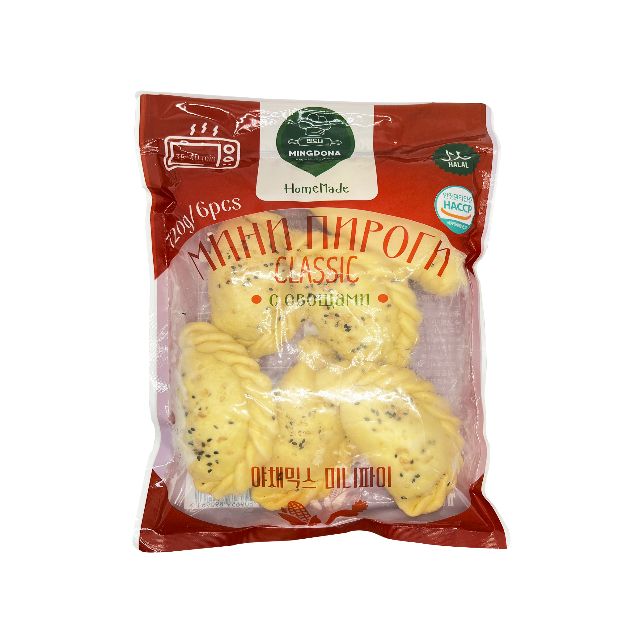 Mini pies with vegetables "Mingdona" (6pcs, 720g)