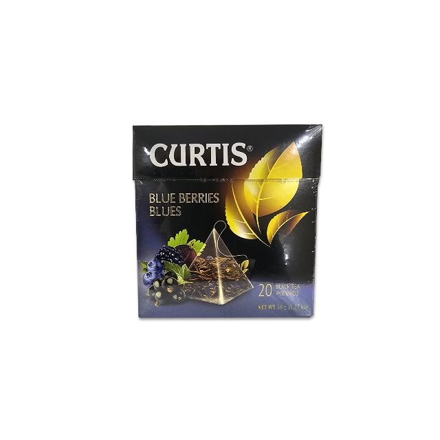 Black Tea "Curtis" (Blueberries Blue, 20pcs)