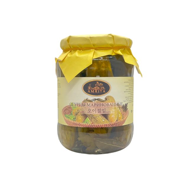 Pickled Cucumbers "Amrita" (700g)