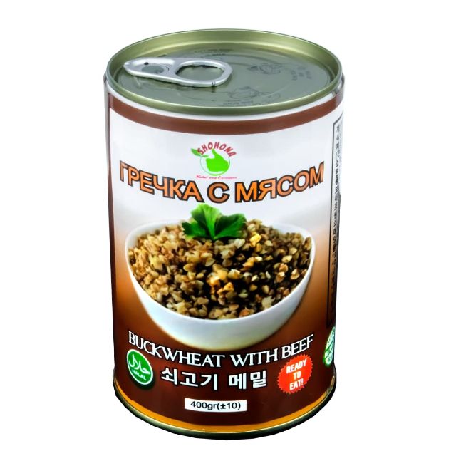 Buckwheat with meat (340g) 2