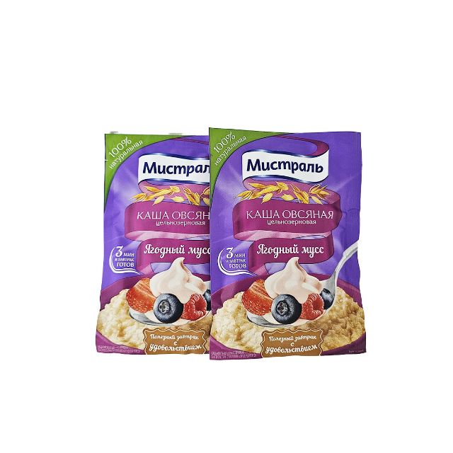 Porridge Sachets "Mistral" (Berries, 2x40g)
