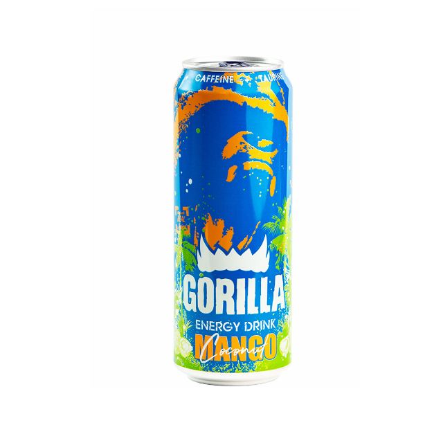 Energy Drink "Gorilla" (Mango&Coconut, 500ml)