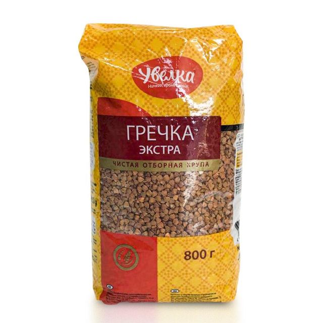 гречка увелка с грибами