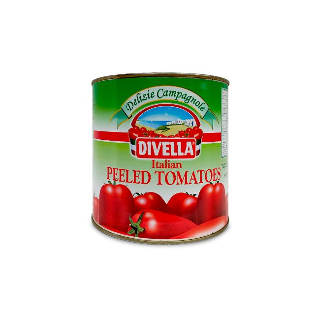 Italian peeled tomatoes "Divella" (2.5kg)