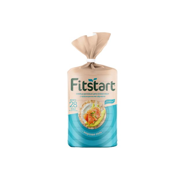 Rice Crispbreads with Sea Salt "Fitstart" (90g)