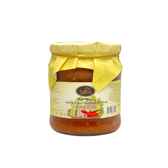 Zucchini Spread "AMRITA" (spicy, 500g)