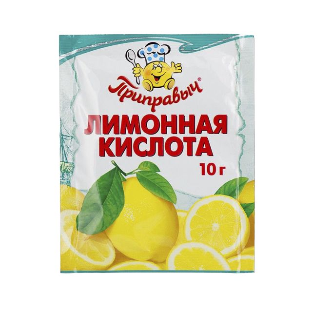 Citric Acid "Pripravich" (10g)