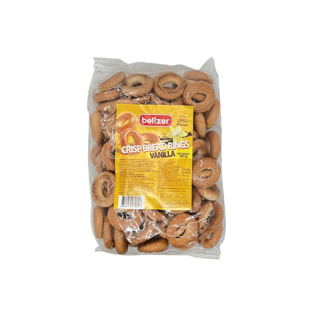 Crisp Bread Rings "Belzer" (vanilla, 400g)