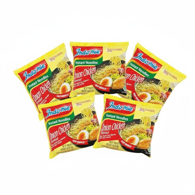 Ramens “Indomie” (Onion Chicken Flavor, 5pcs)