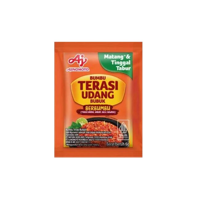 Bumbu Terasi Udang Bubuk "Ajinomoto" (10pcs x 6g)
