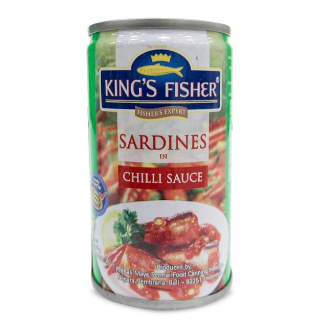 Sardines Chilli Sauce "King's Fisher" (155g)
