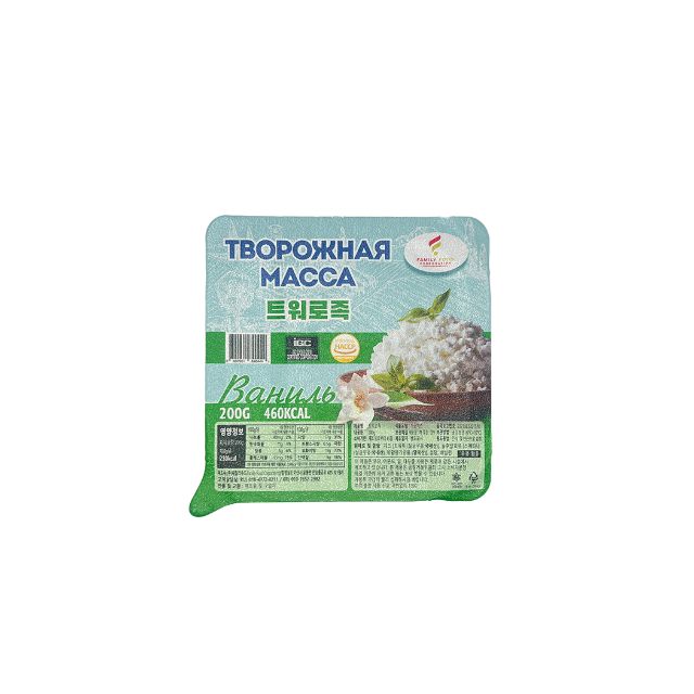 Cottage Cheese Dessert (vanilla flavored, 200g)