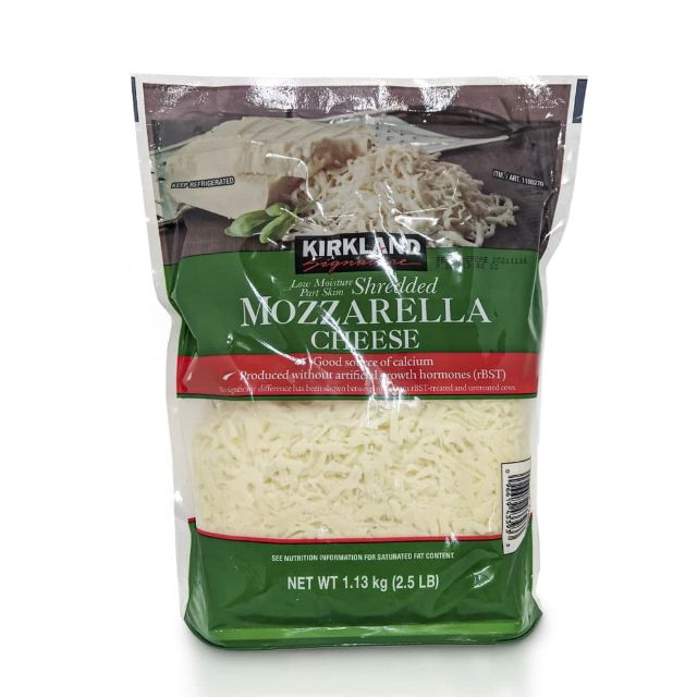 Shredded Mozzarella Cheese "KIRKLAND" (1.13kg)